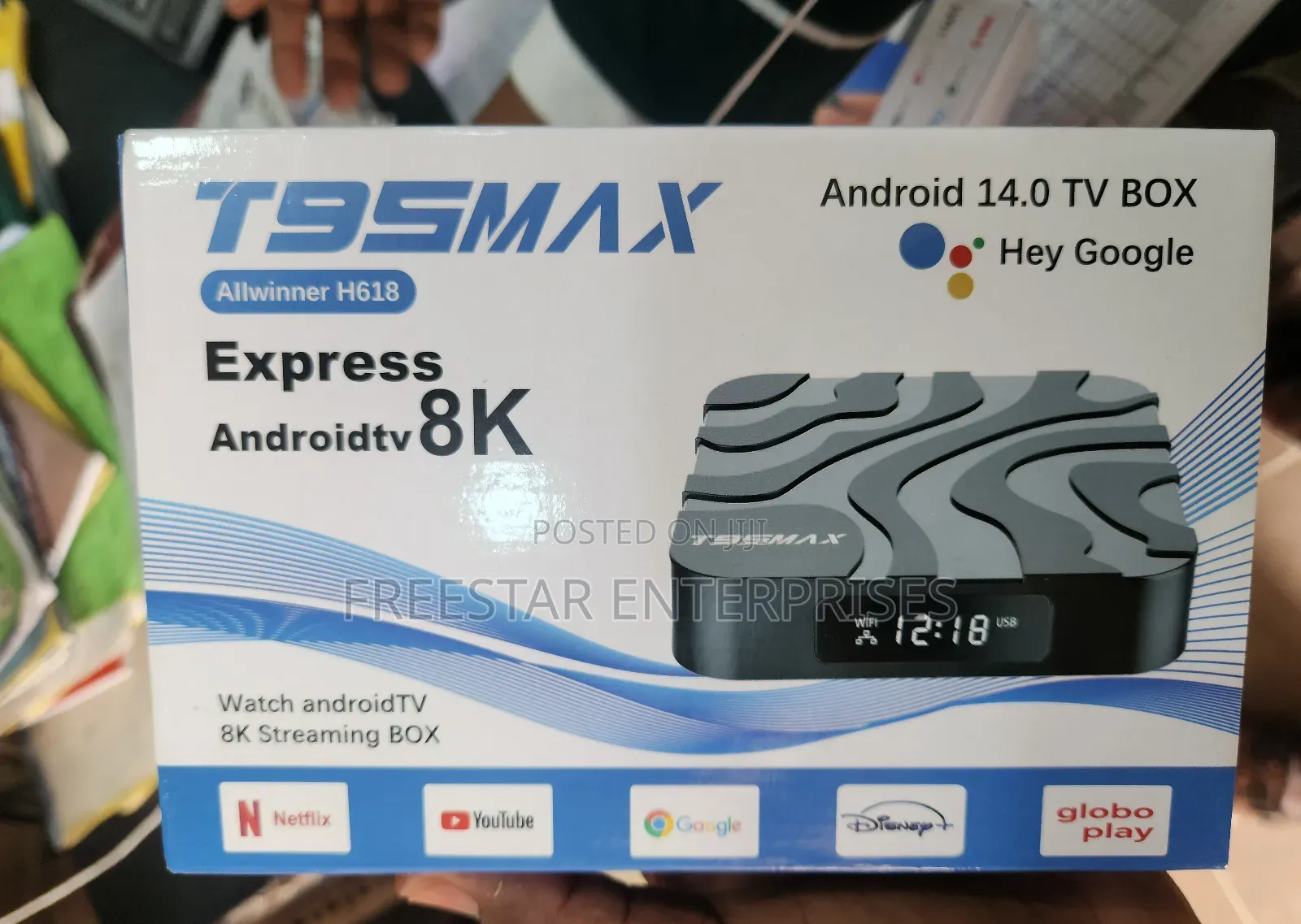 T95 Max Android Tv Box 4gb Ram - 32gb Rom -