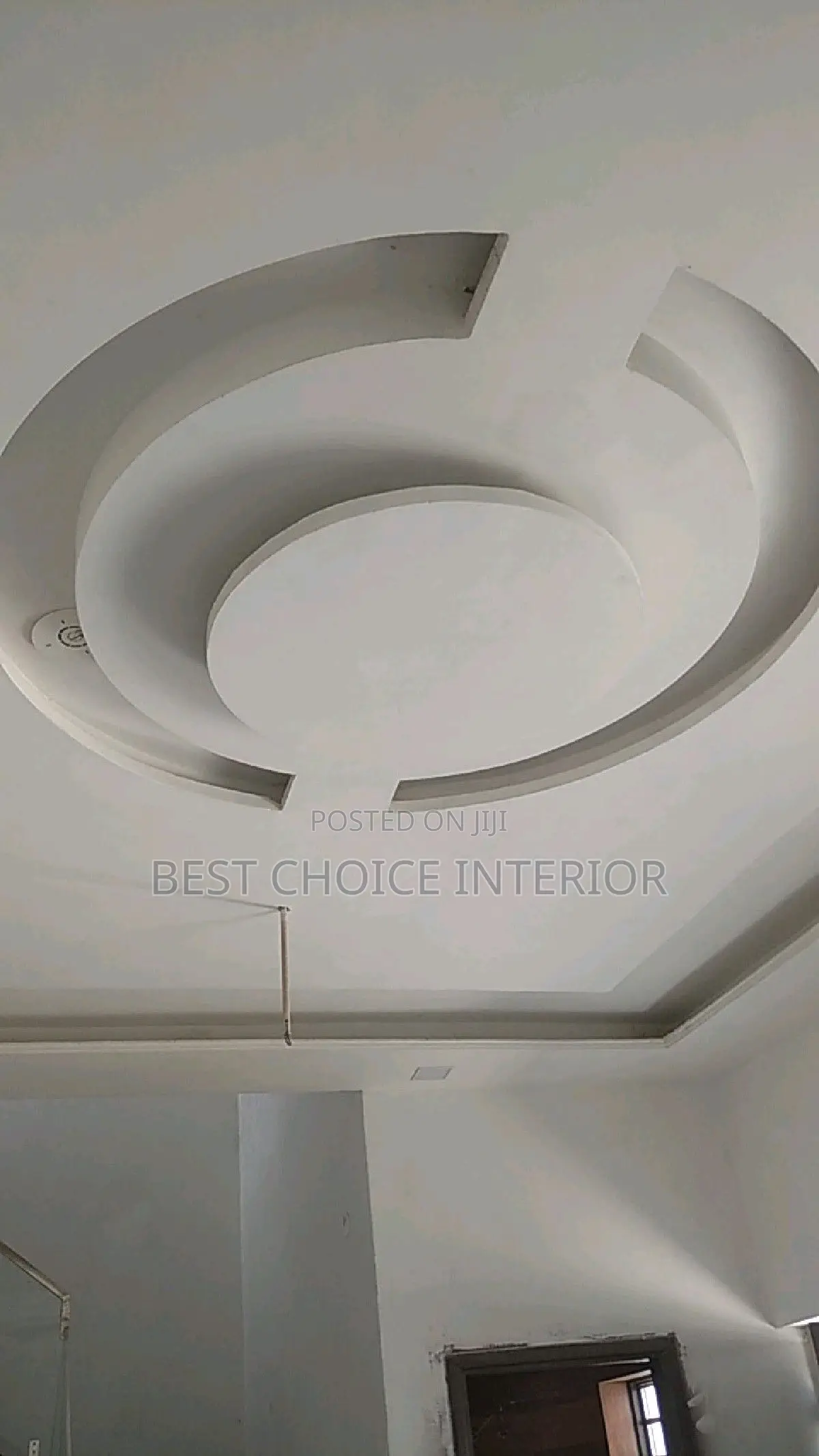 Pop Ceiling and Wall Skirting Design