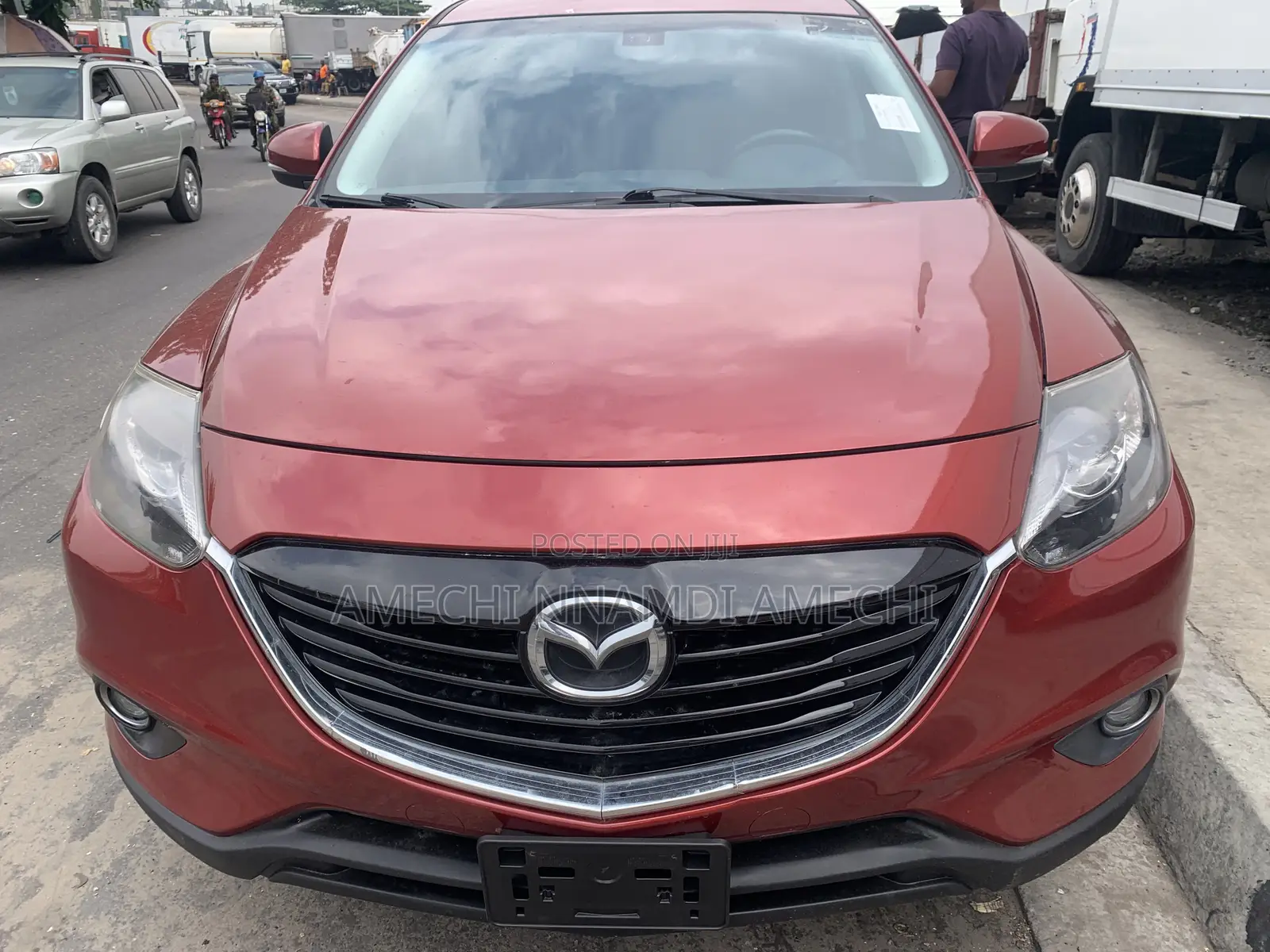 Mazda CX-9 Grand Touring 4dr SUV AWD (3.7L 6cyl 6A) 2015 Red