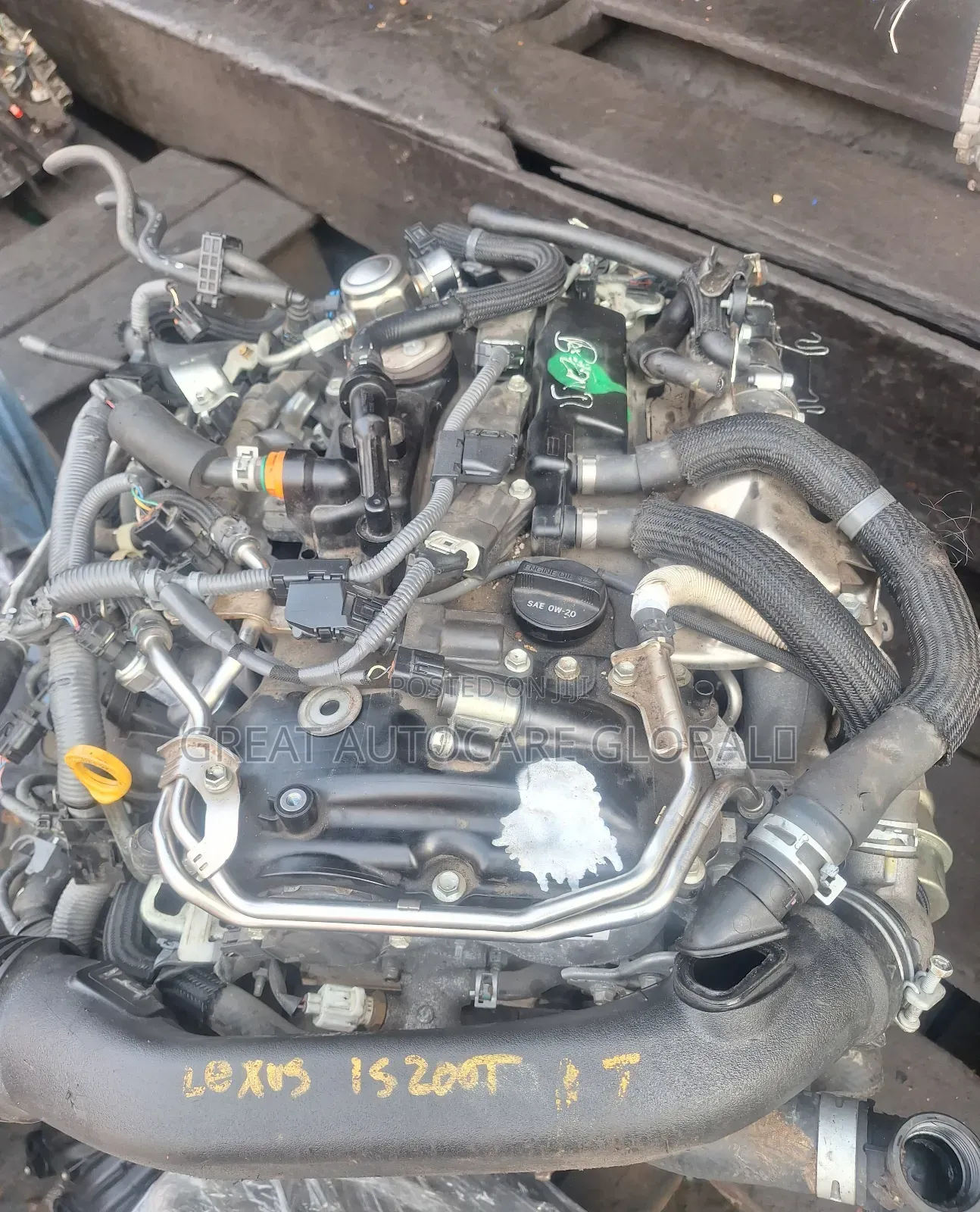 8ar Turbo Engine and Automatic Transmission