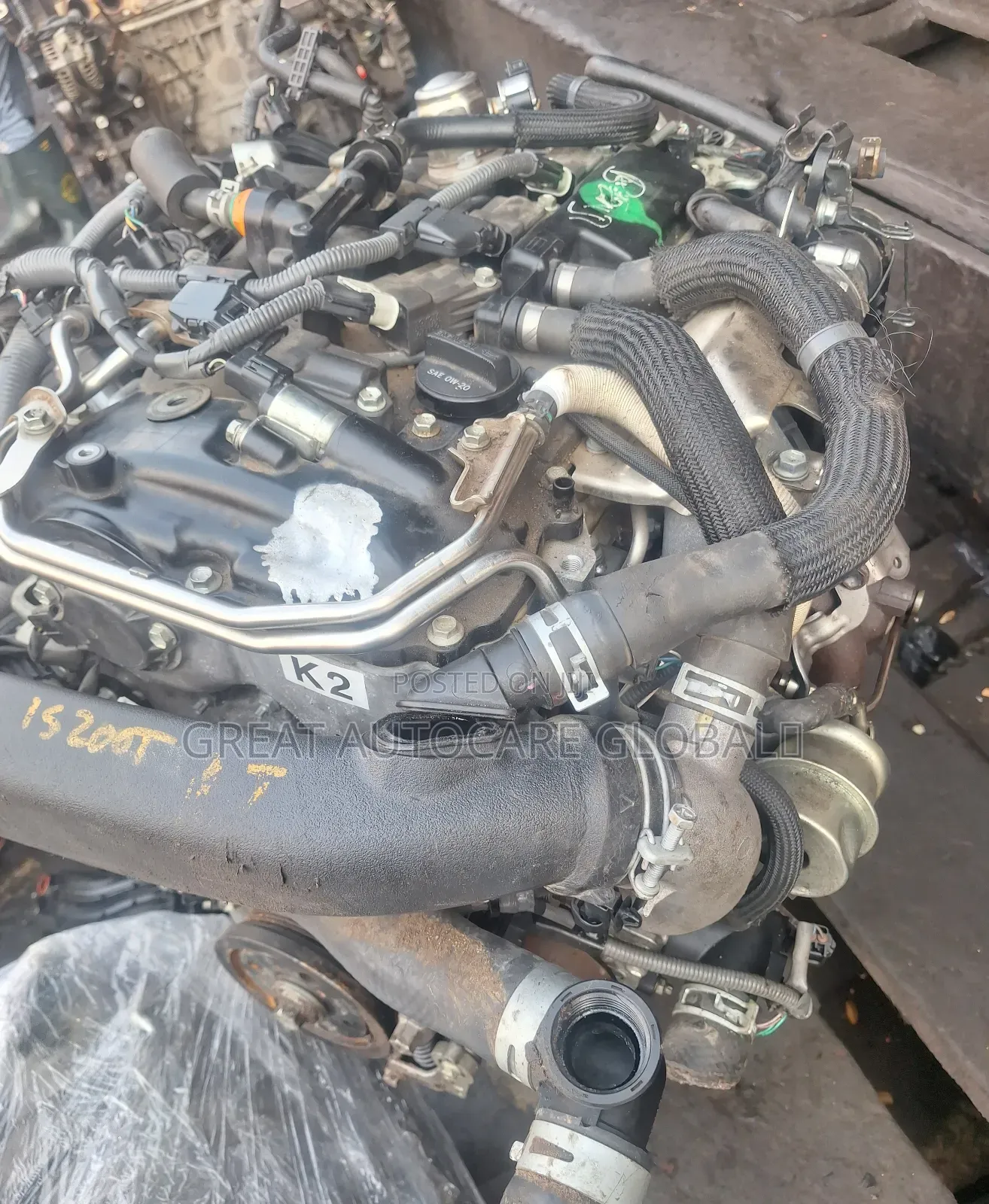 8ar Turbo Engine and Automatic Transmission