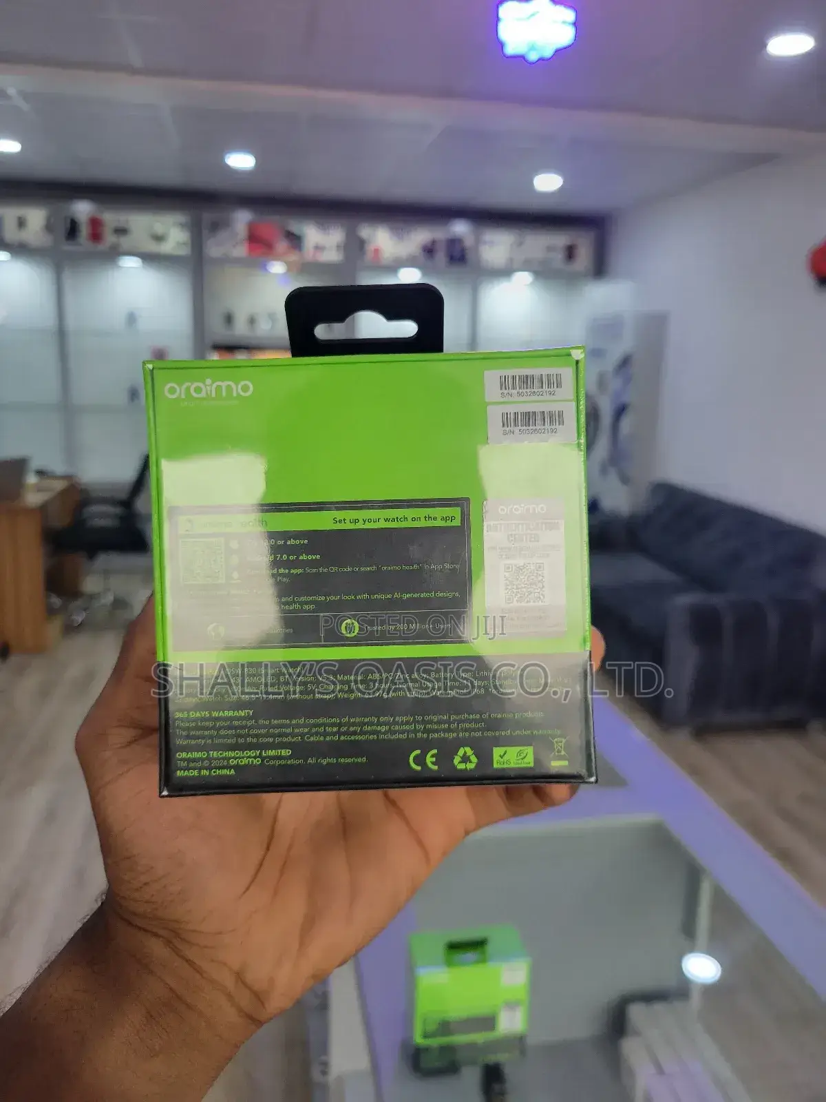 Oraimo Watch 5r Pro