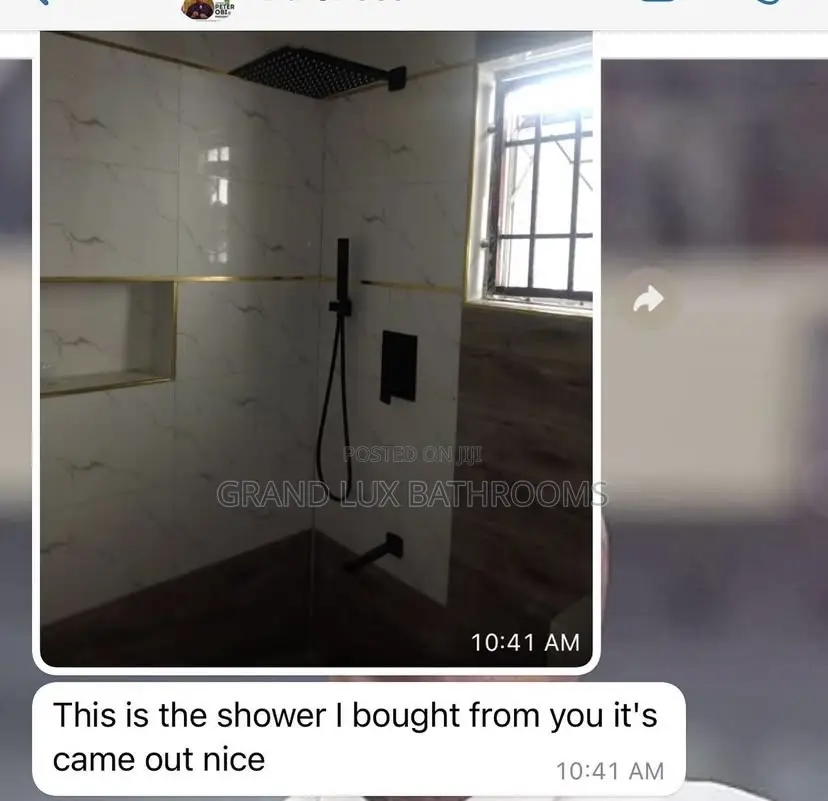 Luxury 4 Ways Condict Shower