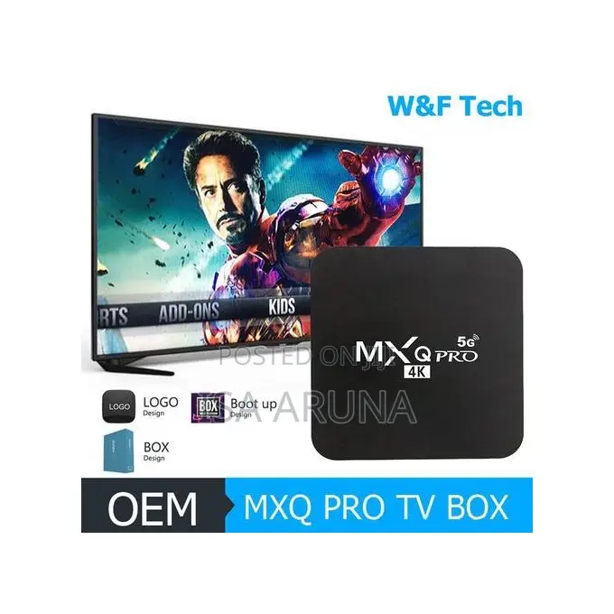 8gb/128gb MXQ Pro 5g Android Tv Box
