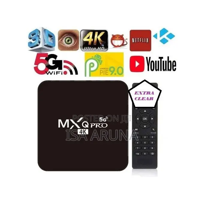 8gb/128gb MXQ Pro 5g Android Tv Box