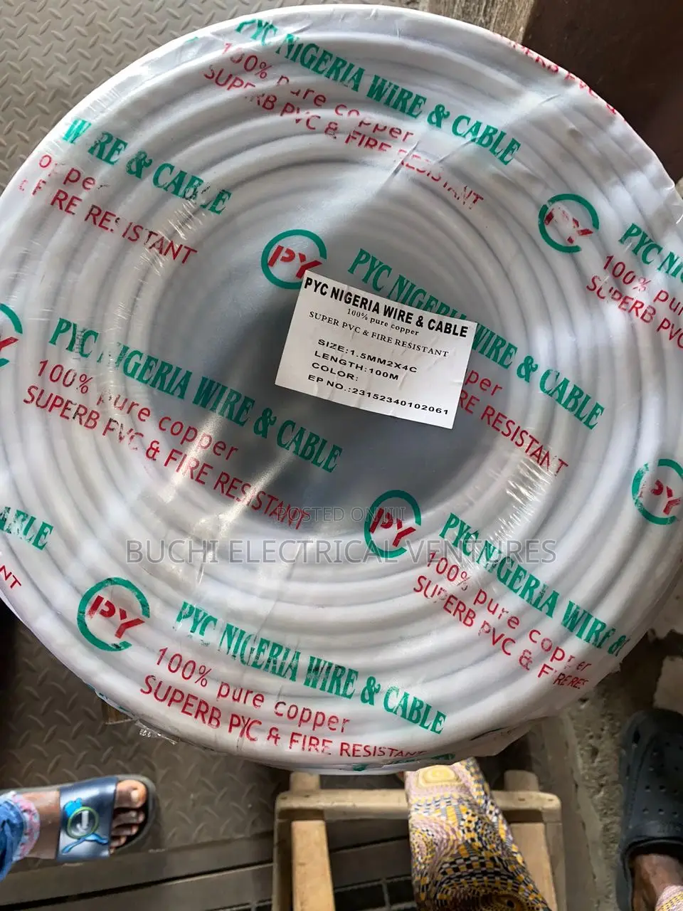 1.5mm 4core Flexible Cable ( Pyc Cable)