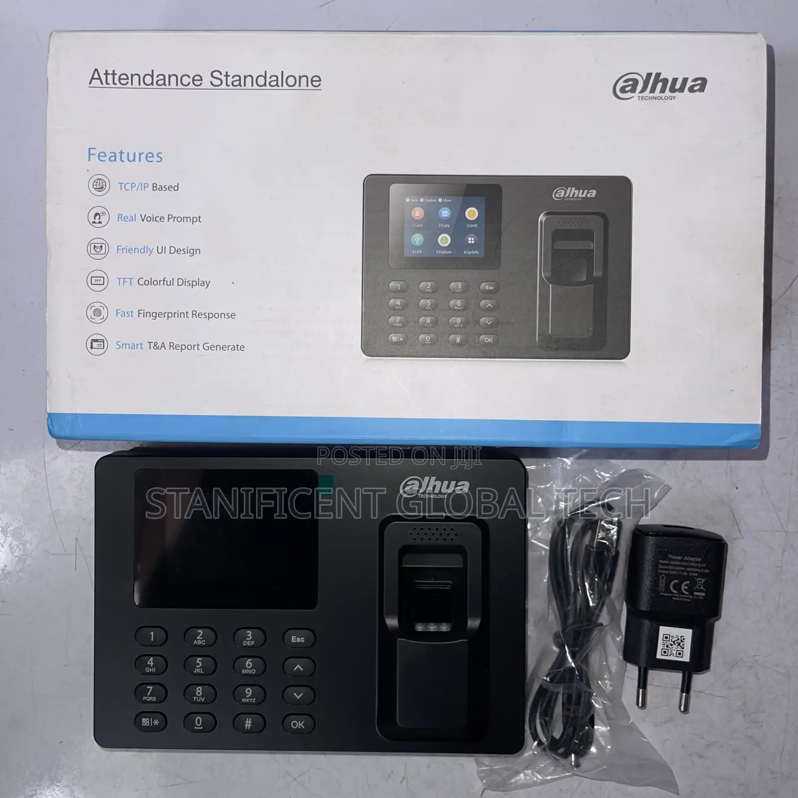 Dahua Fingerprint+Usb Attendance Standalone Without Backup Battery