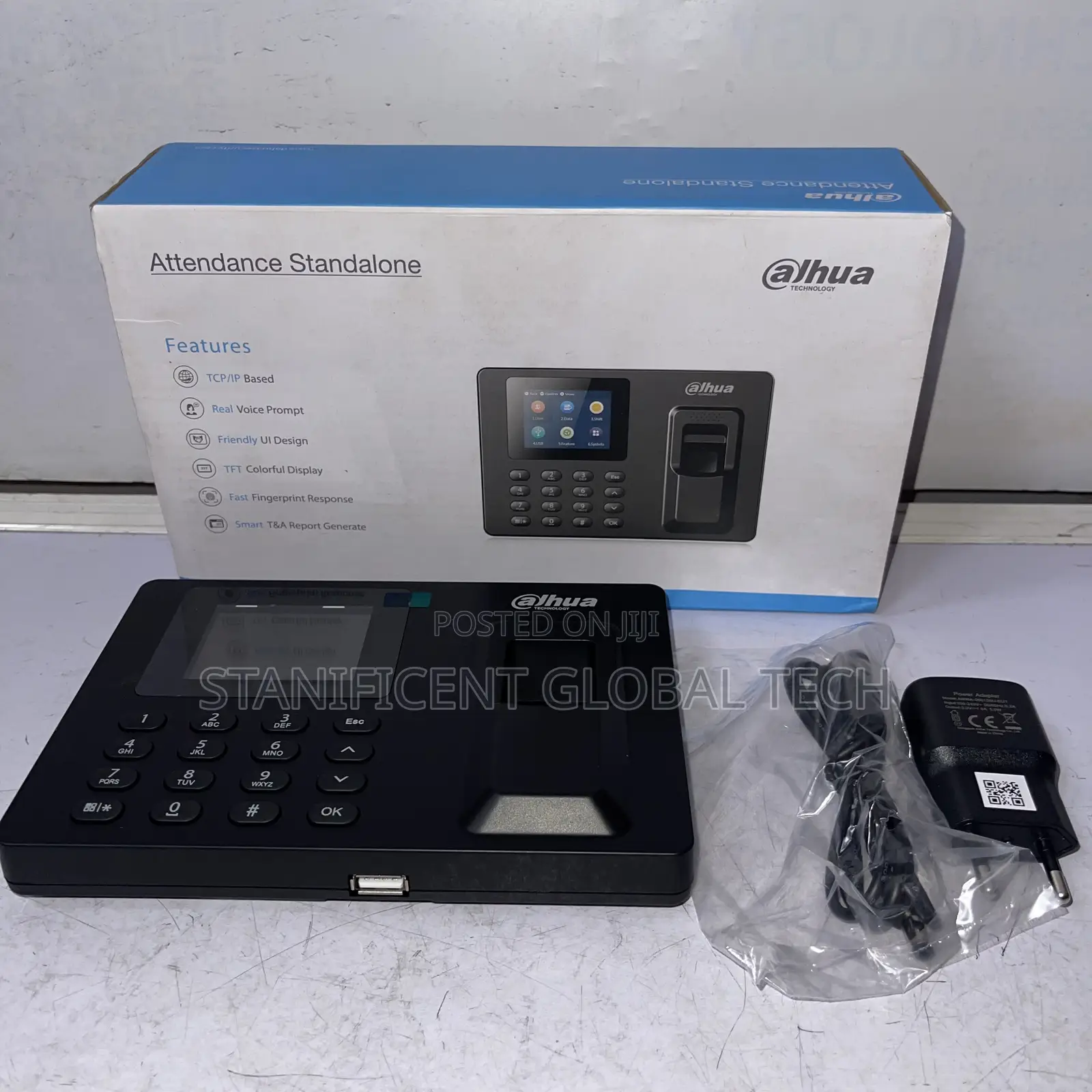 Dahua Fingerprint+Usb Attendance Standalone Without Backup Battery