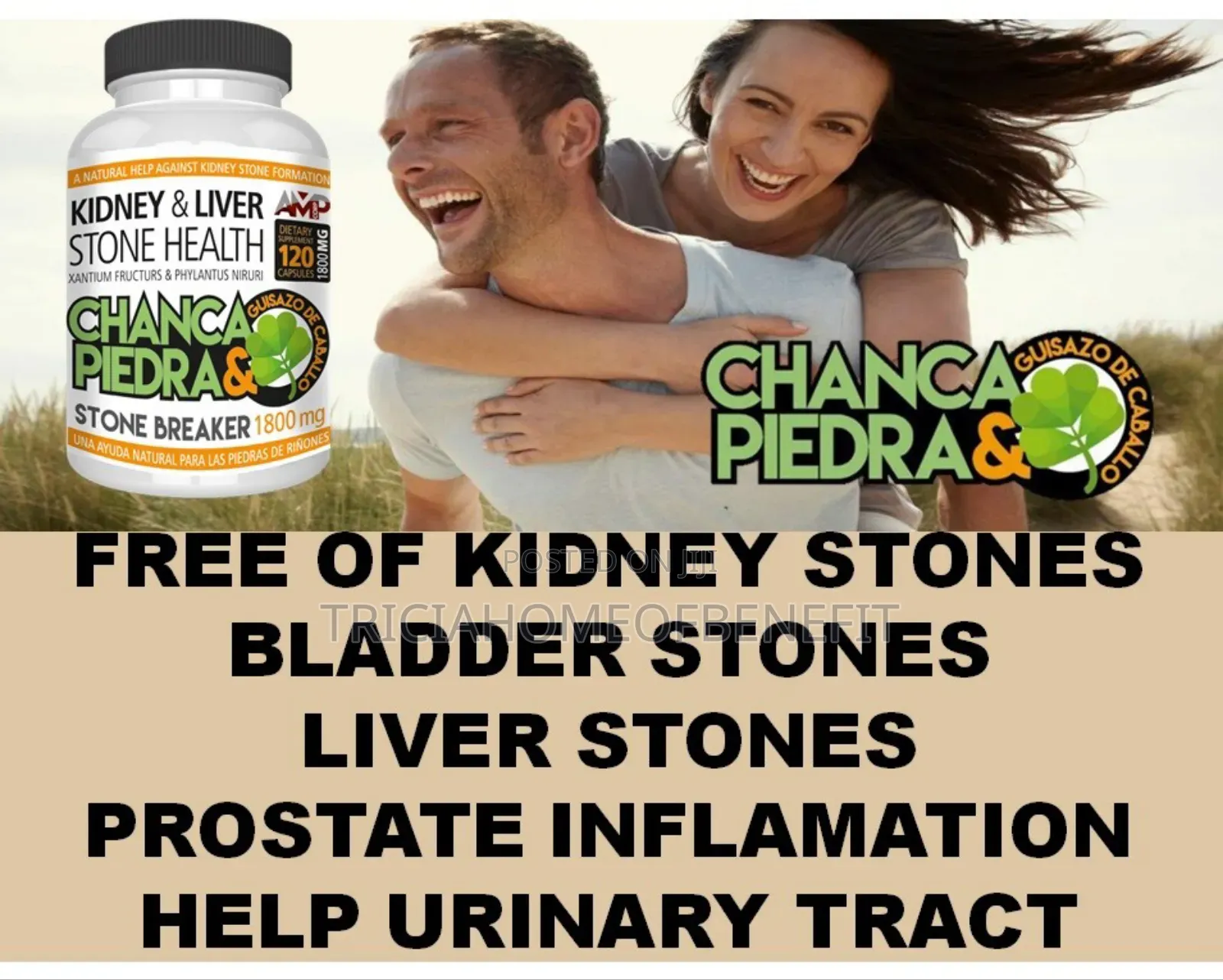 Chanca Piedra - Kidney Stone Breaker - 120 Capsules
