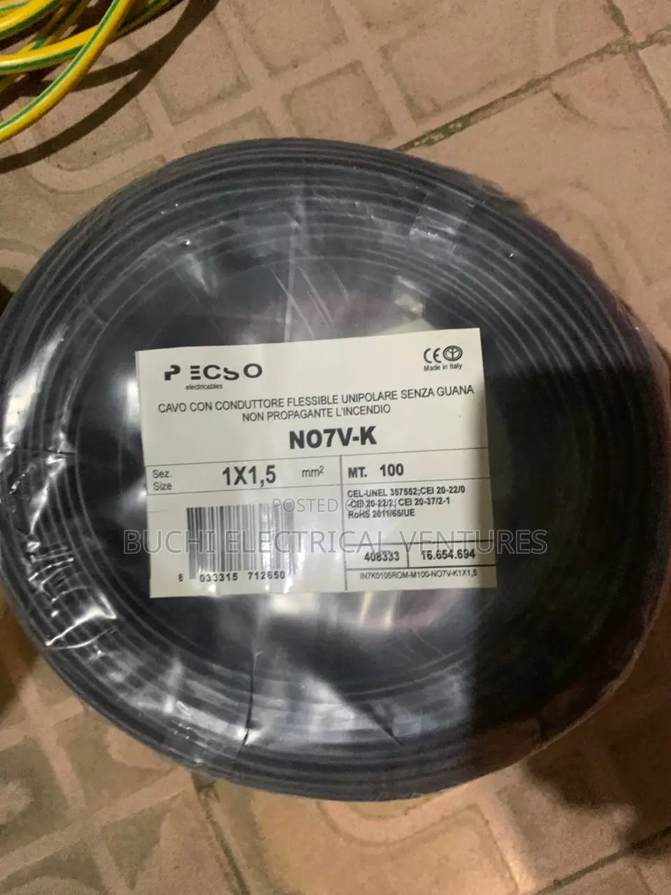 10mm Single Flexible Cable Solar Wire