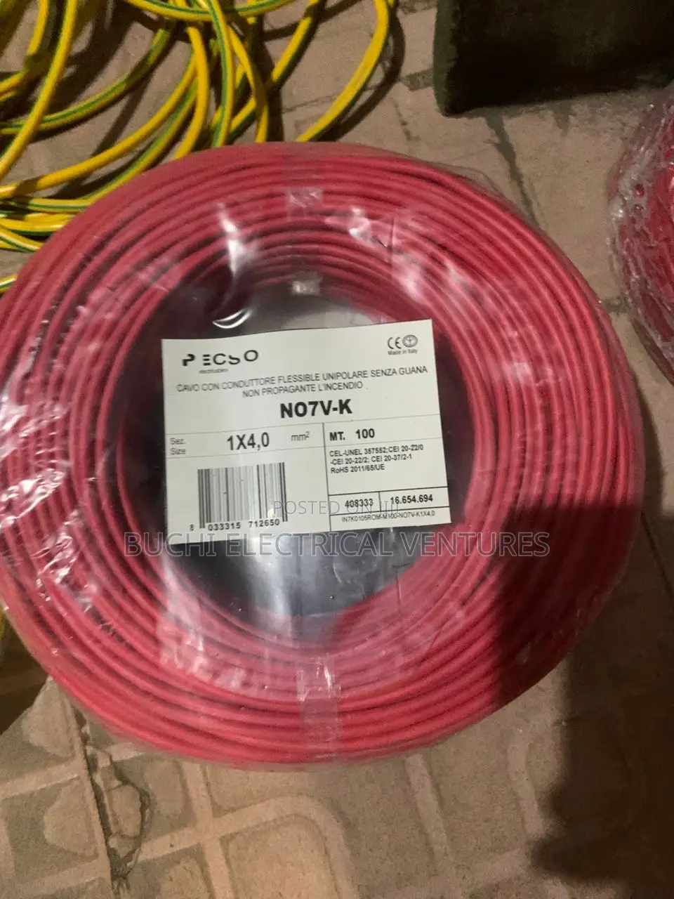 10mm Single Flexible Cable Solar Wire