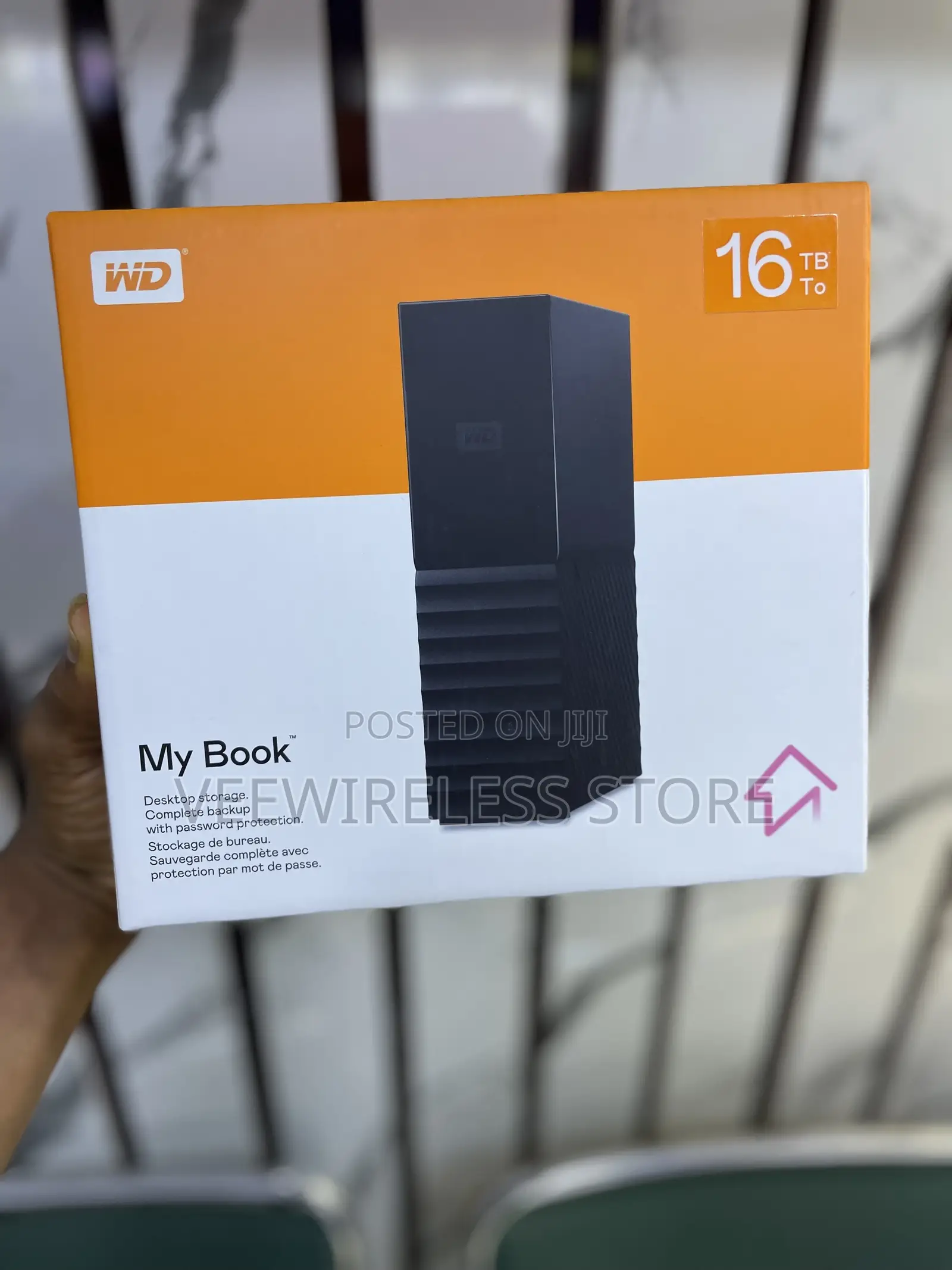 Wd 16tb My Book Duo Desktop Raid External Hard Drive