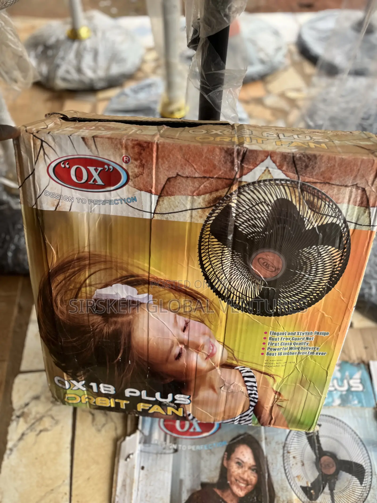 18” Ox Orbit Fan