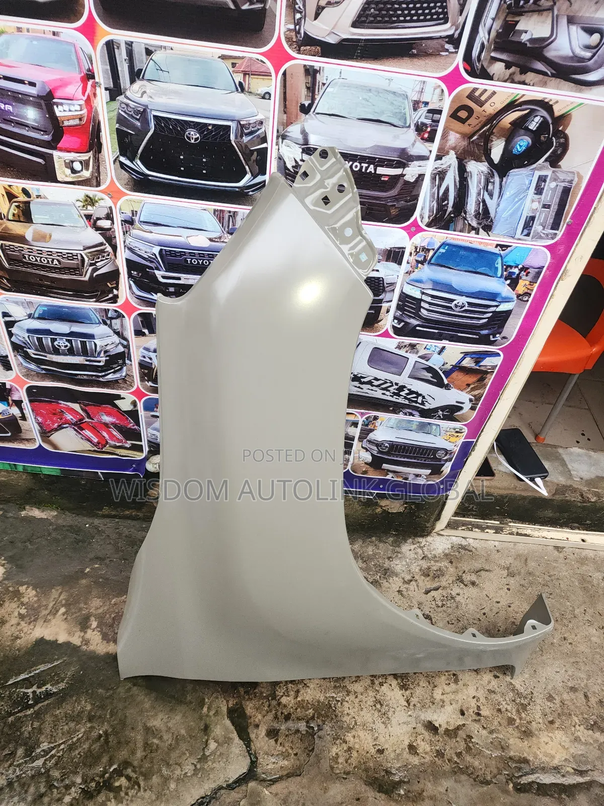 Front Fender For Toyota Hilux 2021-2025 Direct Available