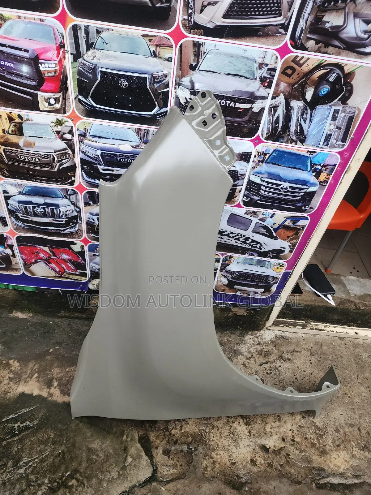 Front Fender For Toyota Hilux 2021-2025 Direct Available