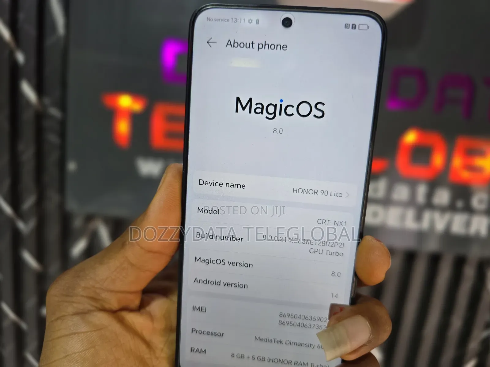 Honor 90 Lite 256 GB Black