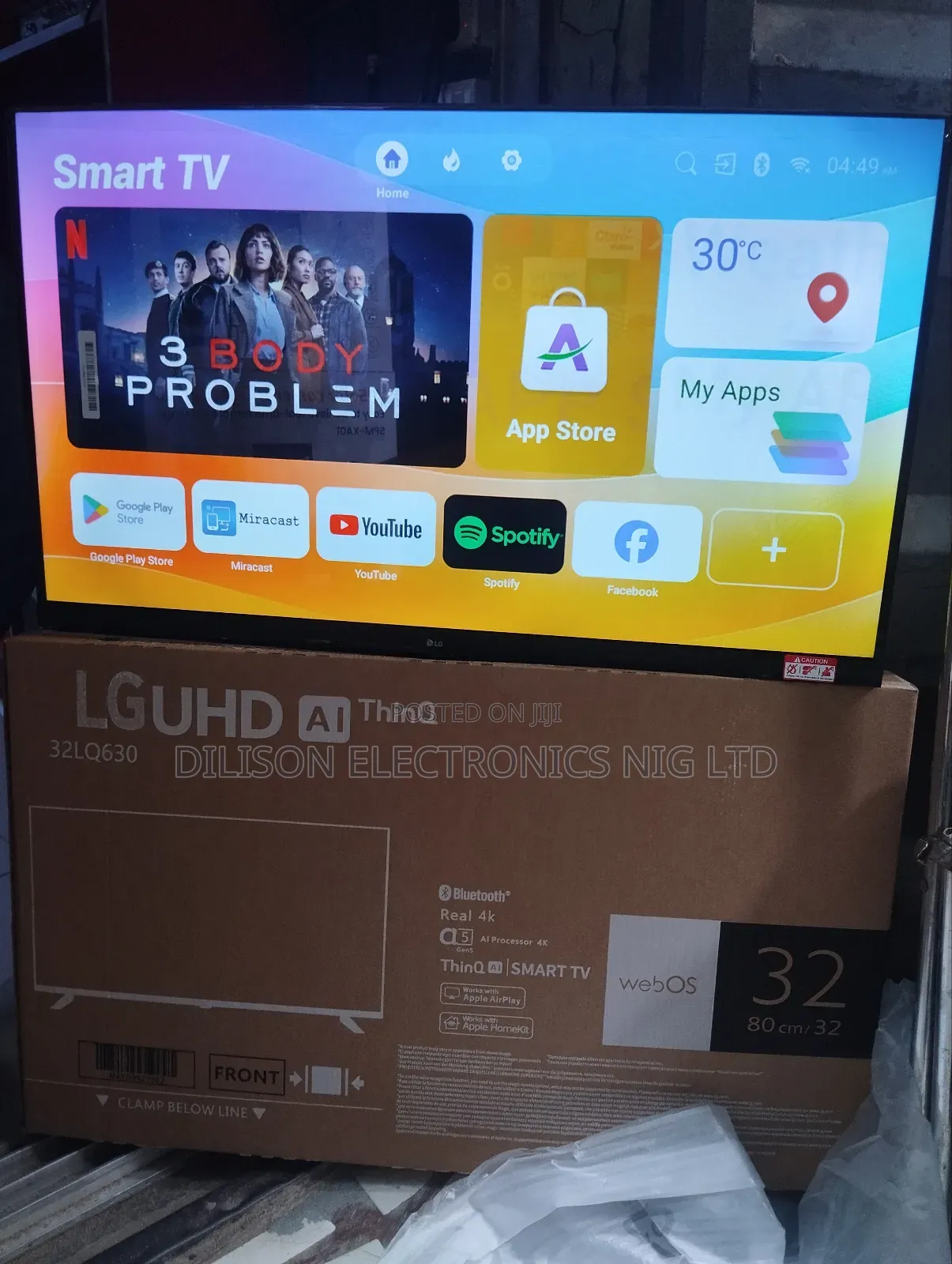 Latest Lg 32" Android 14 Smart Tv