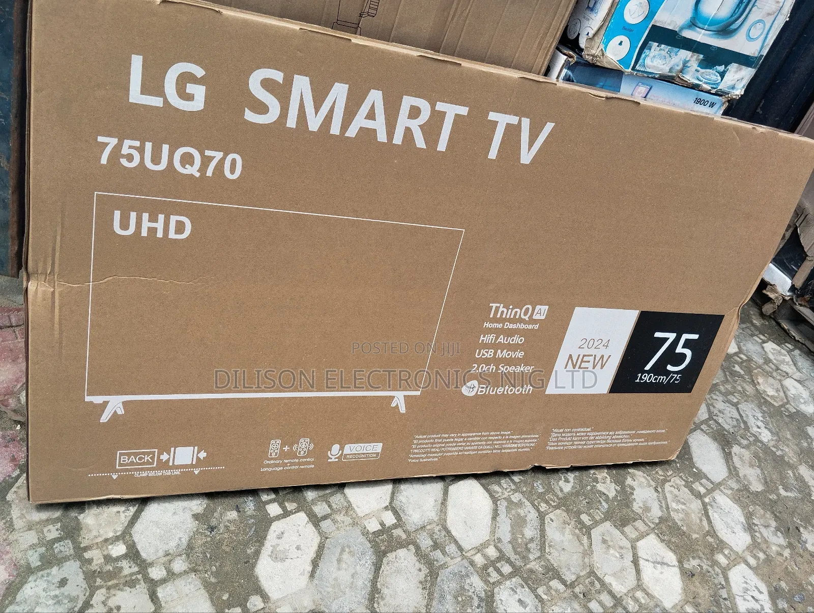 Original Lg 75" Thinq Internet Smart Tv