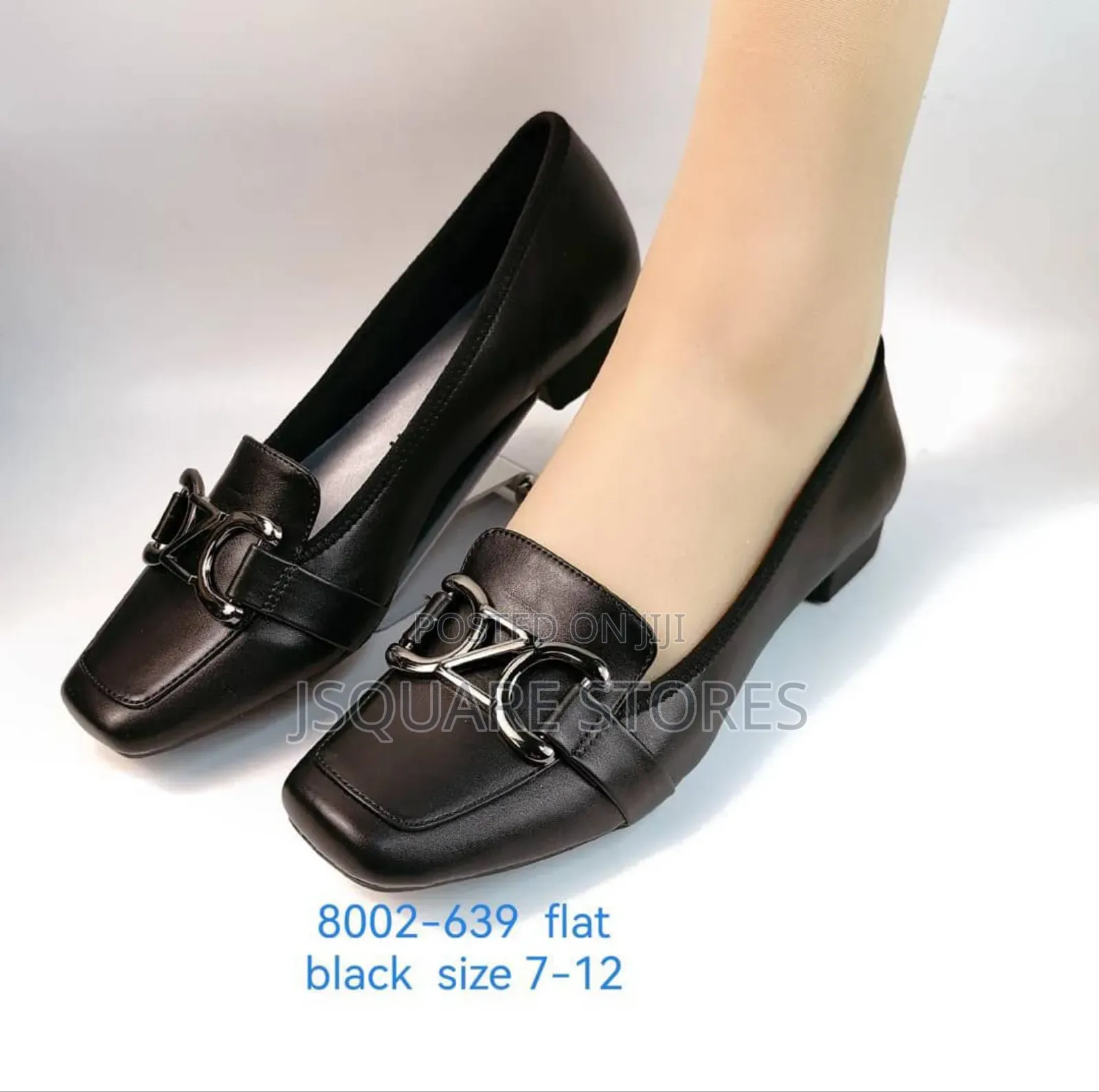 Three Show Corporate Flat Shoes