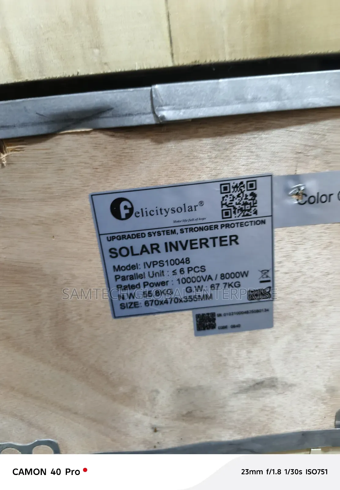 10kva 48v Felicity Solar Inverter