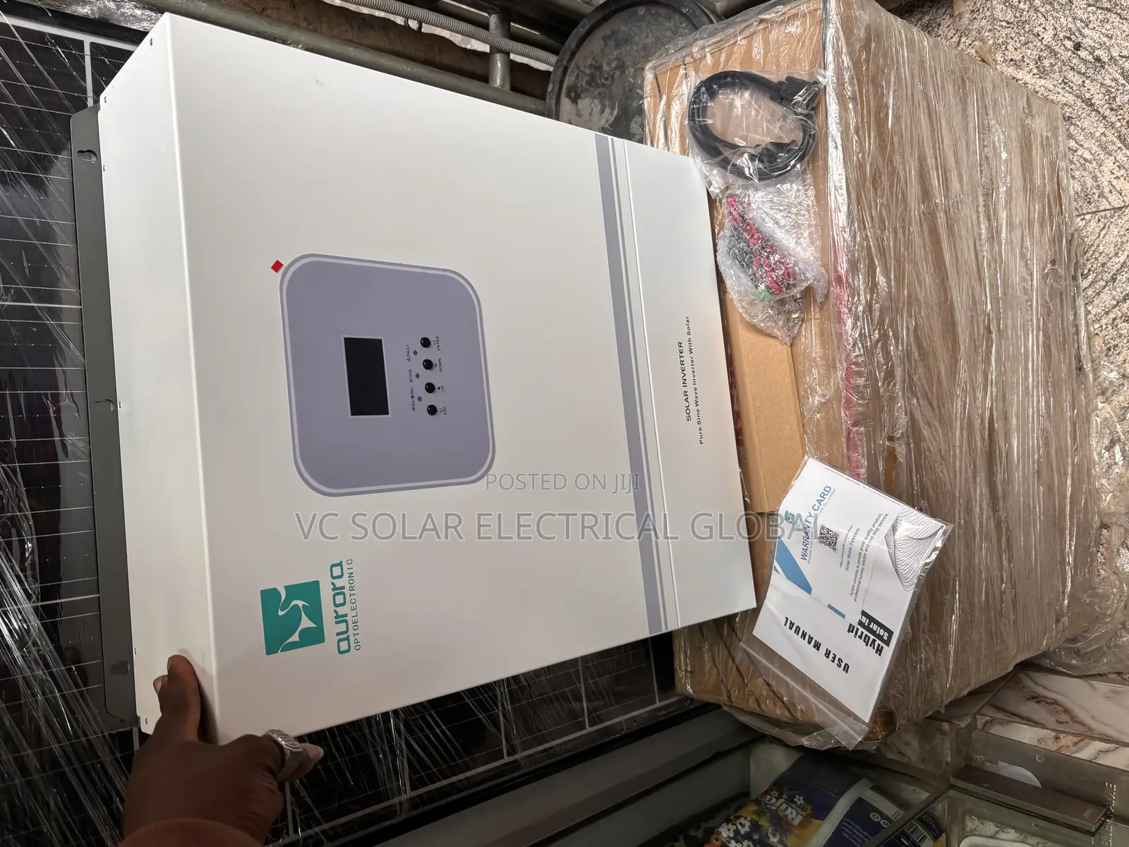 Aurora 48v 12kva Hybrid Inverter With 240ah MPPT Charge Con