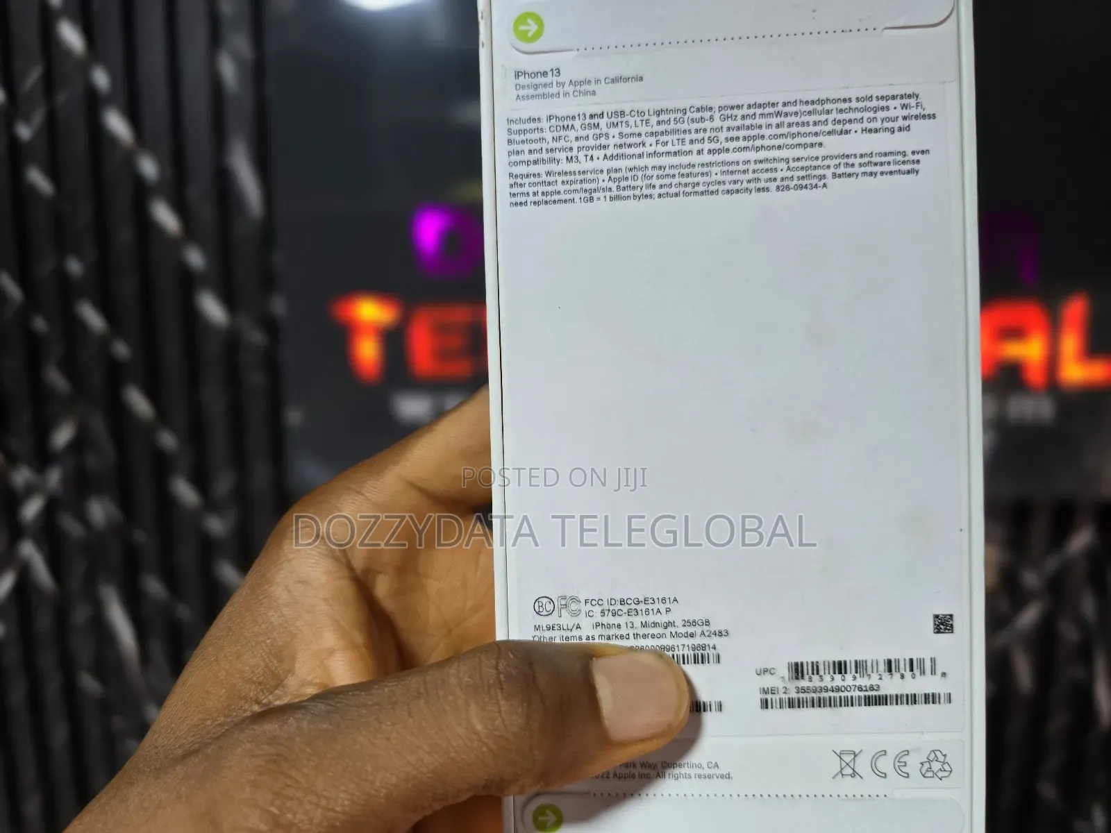 New Apple iPhone 13 256 GB