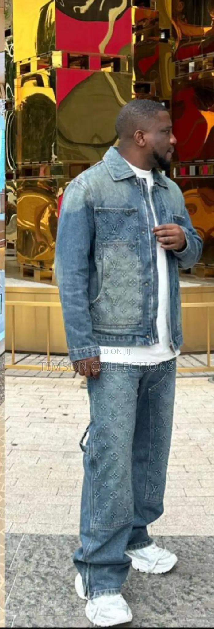Best Premium Quality Louis Vuitton Jeans Up and Down
