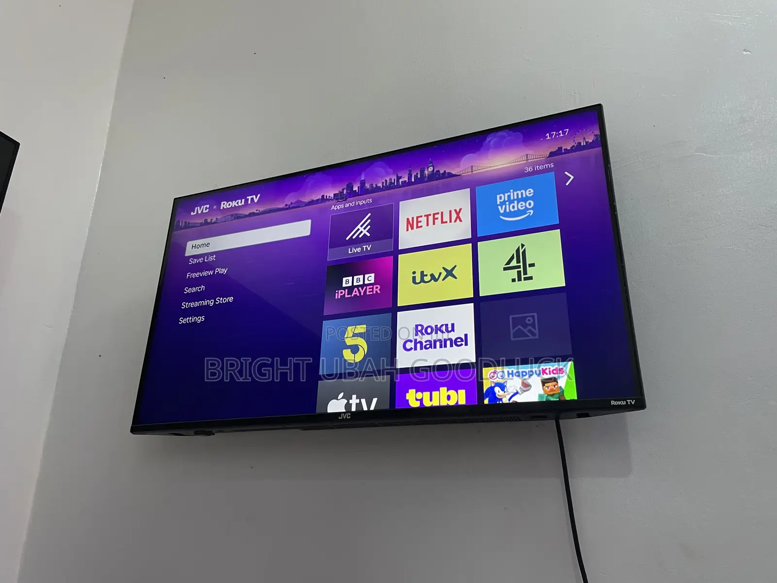 JVC 40 Inches Frameless Tv Altra Smart Tv With Free Netf