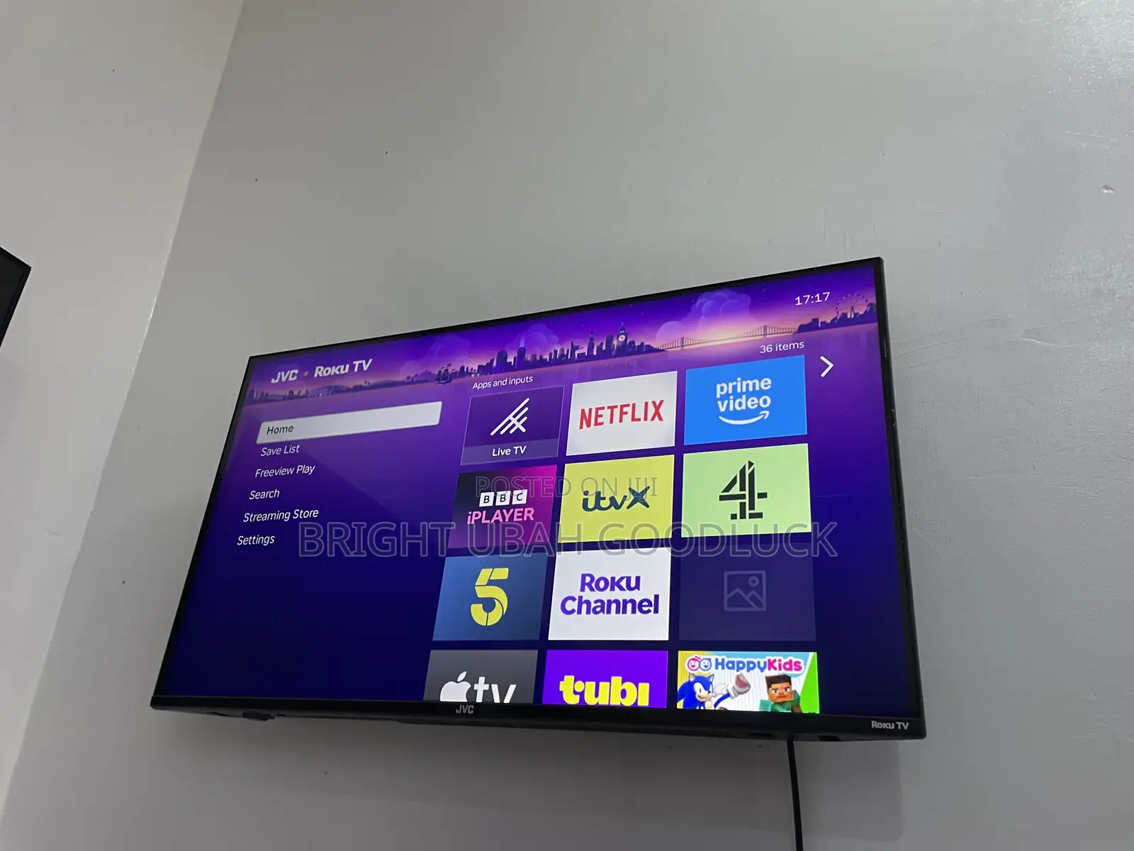 JVC 40 Inches Frameless Tv Altra Smart Tv With Free Netf