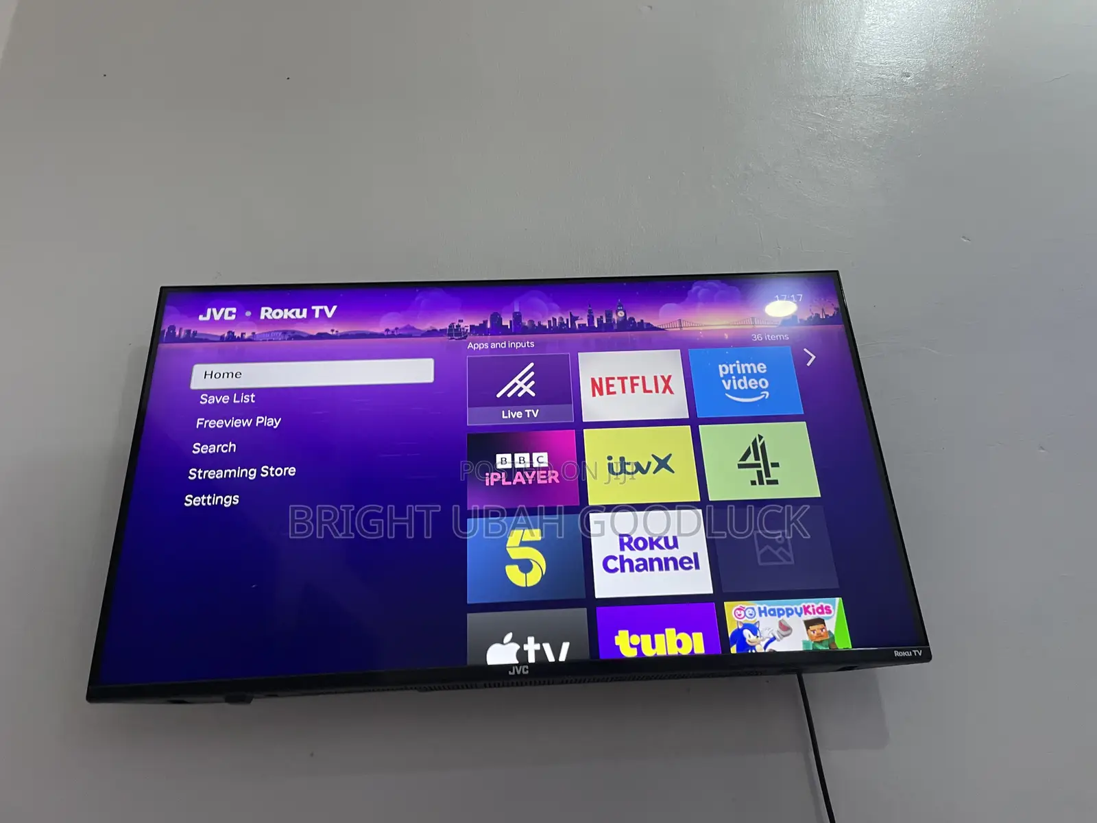 JVC 40 Inches Frameless Tv Altra Smart Tv With Free Netf
