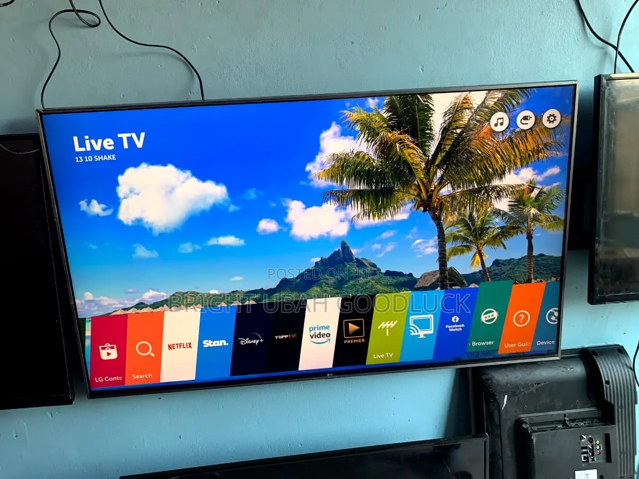 Lg 43 Inches Full Smart Tv With Free Netflix Act