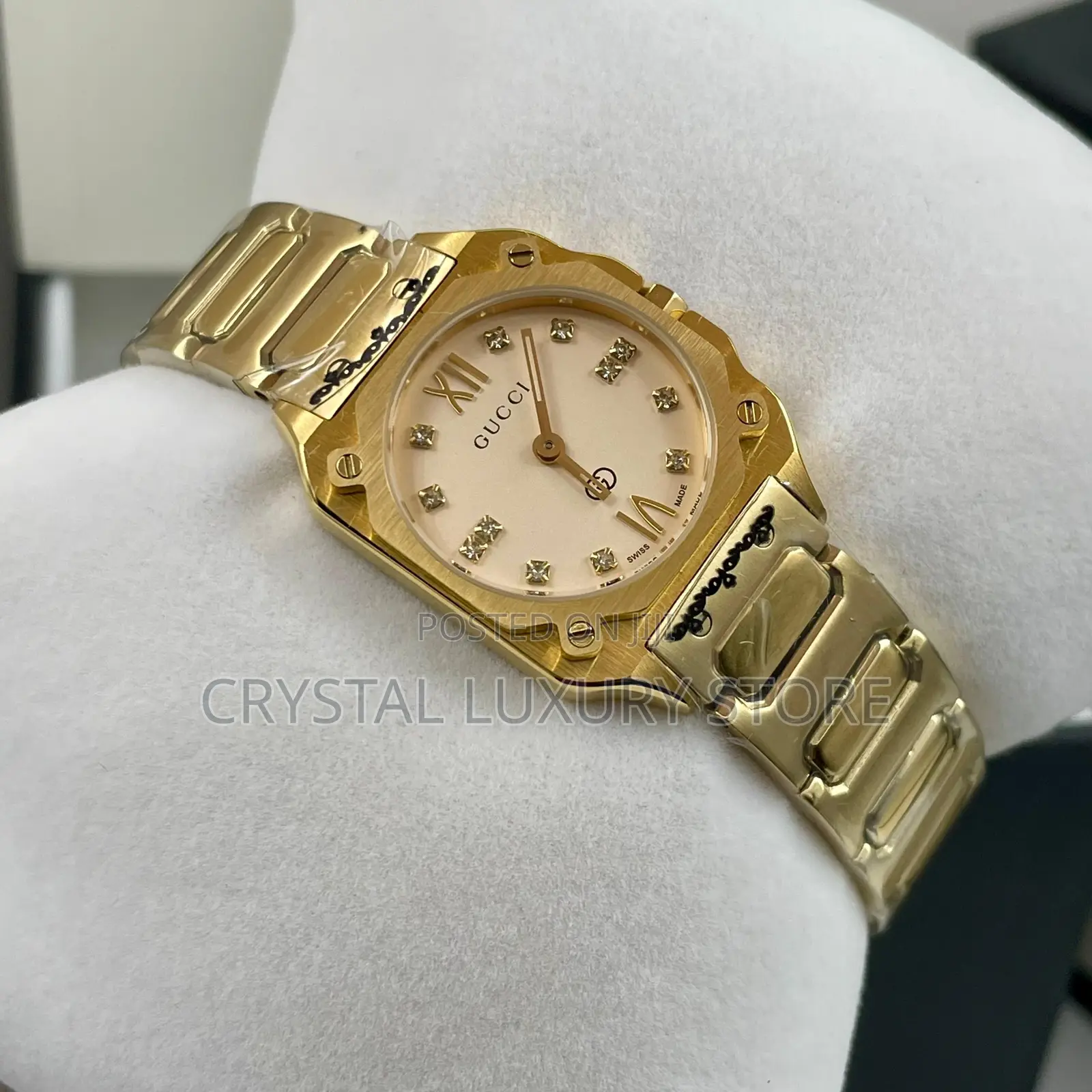 Gucci Quality Luxury Chain Strap Wristwatch