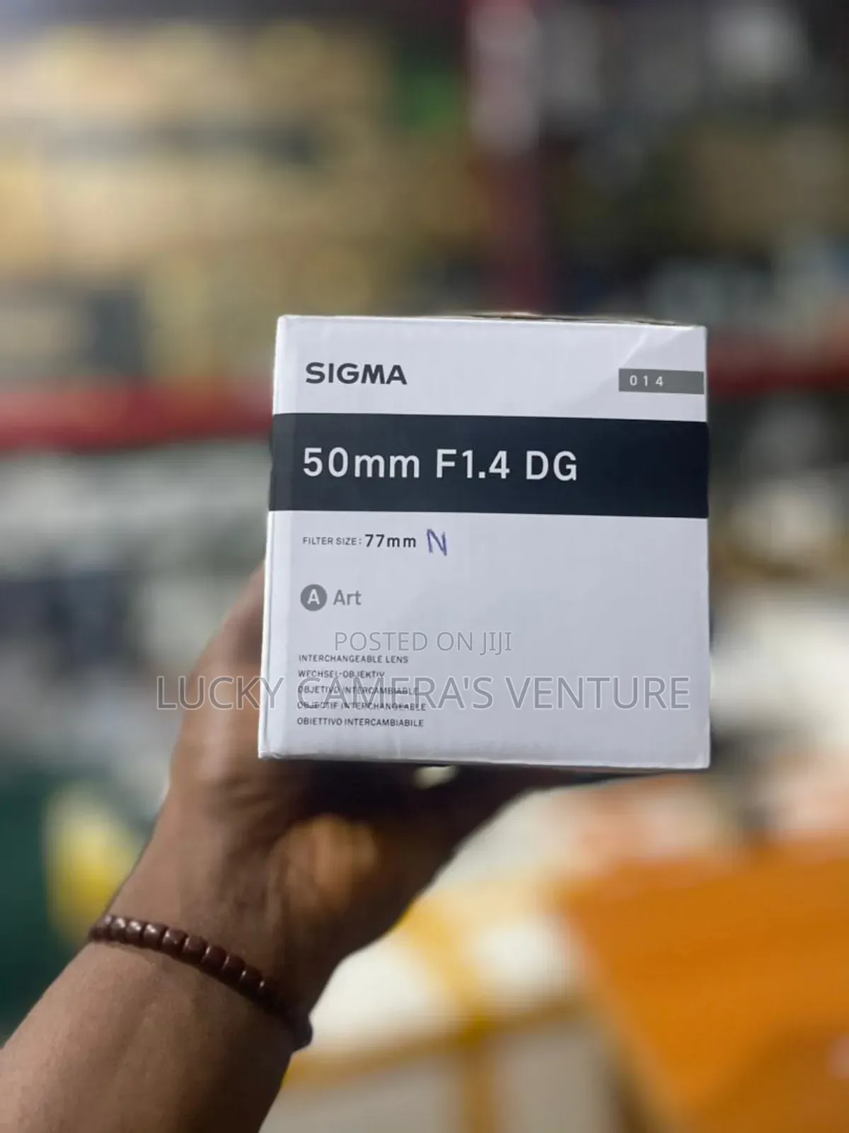 Sigma 55mm Lens, F1.4 Dg