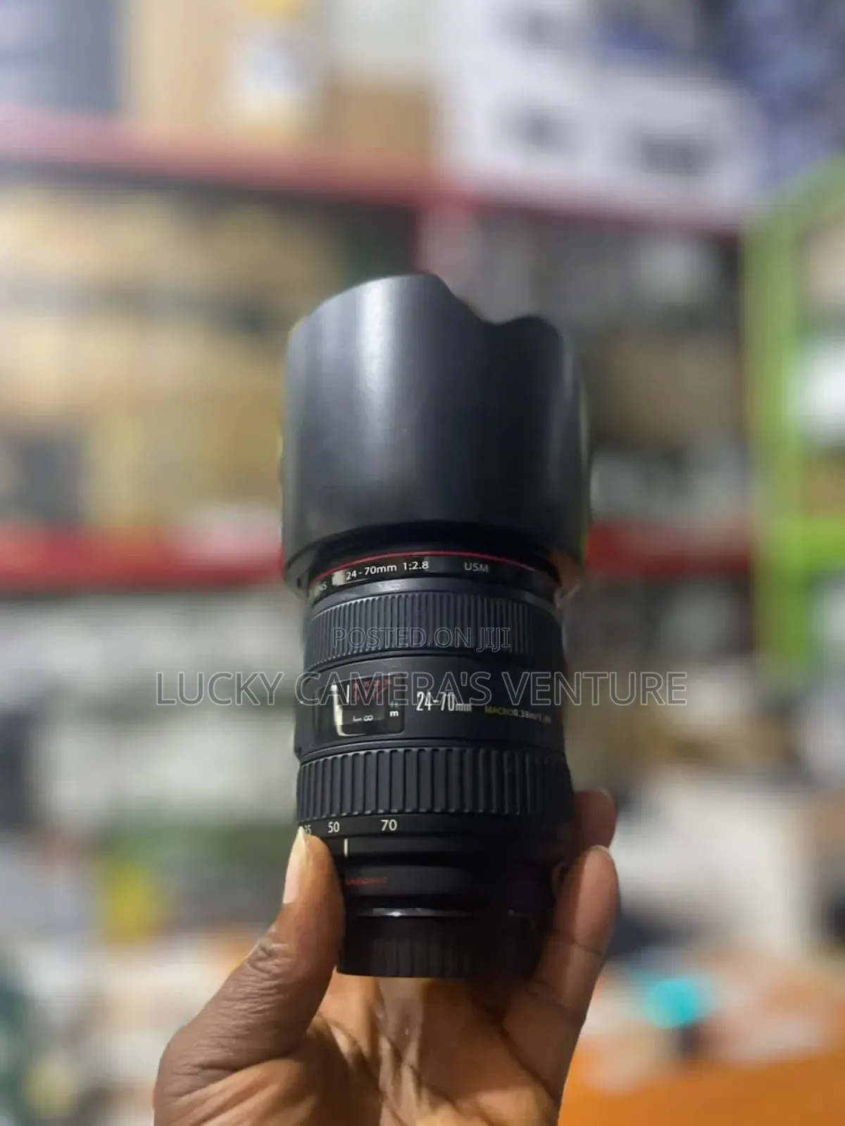 Canon 24 - 70mm Lens, F/2.8l U S M