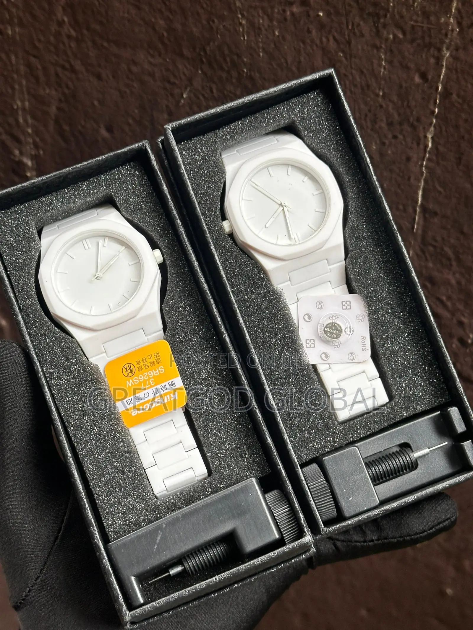 Valenzo Wrist Watch Patek Design Available White