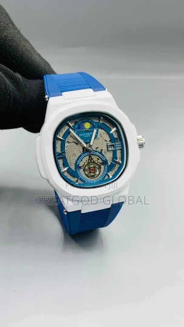 Patek Phillipe Rubber Wristwatch Sharp