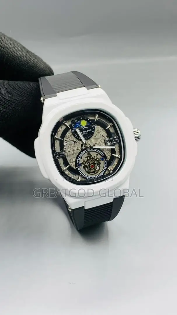 Patek Phillipe Rubber Wristwatch Sharp