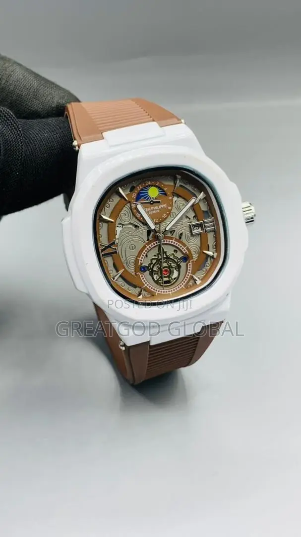 Patek Phillipe Rubber Wristwatch Sharp