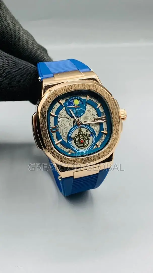Patek Phillipe Rubber Wristwatch Sharp