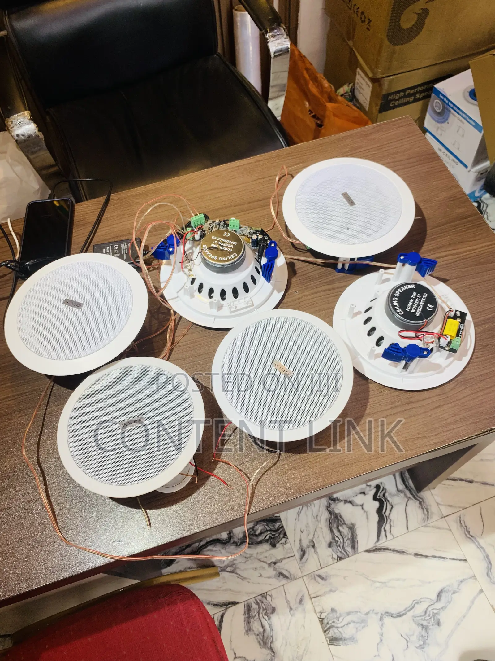 6in1 Bluetooth Ceiling/Pop Speakers