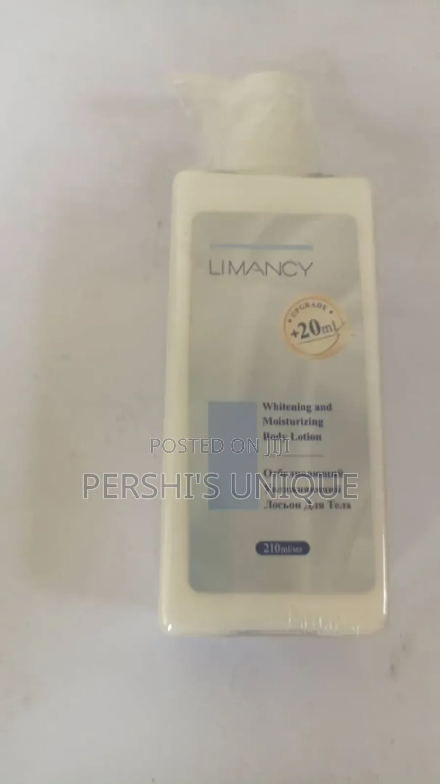 Whitening and Moisturizing Body Lotion