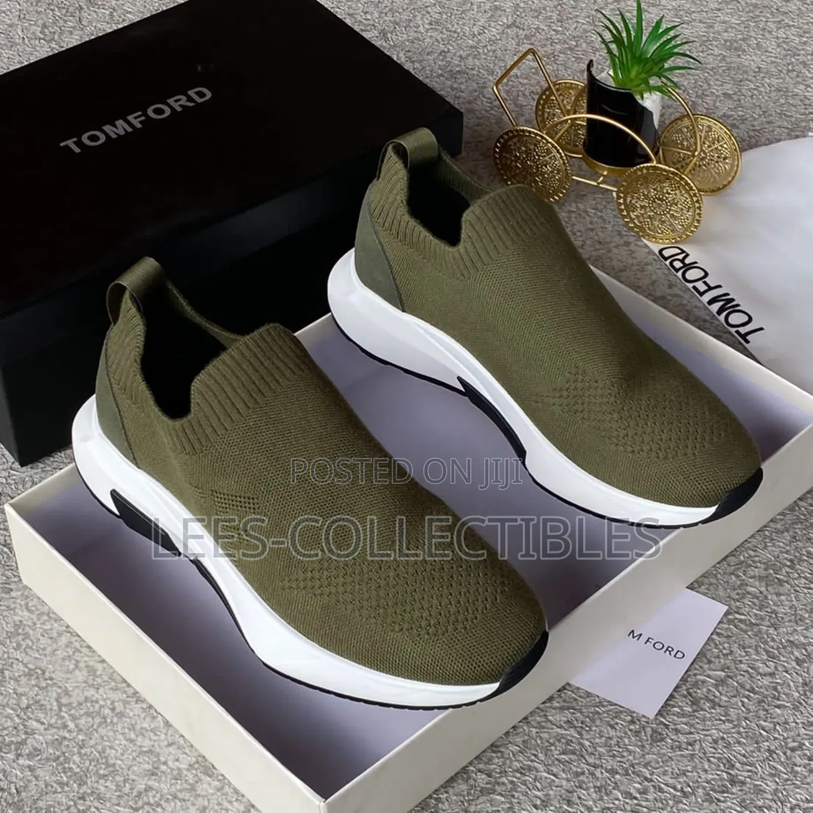 Best Quality Tom Ford Lace Less Sneakers