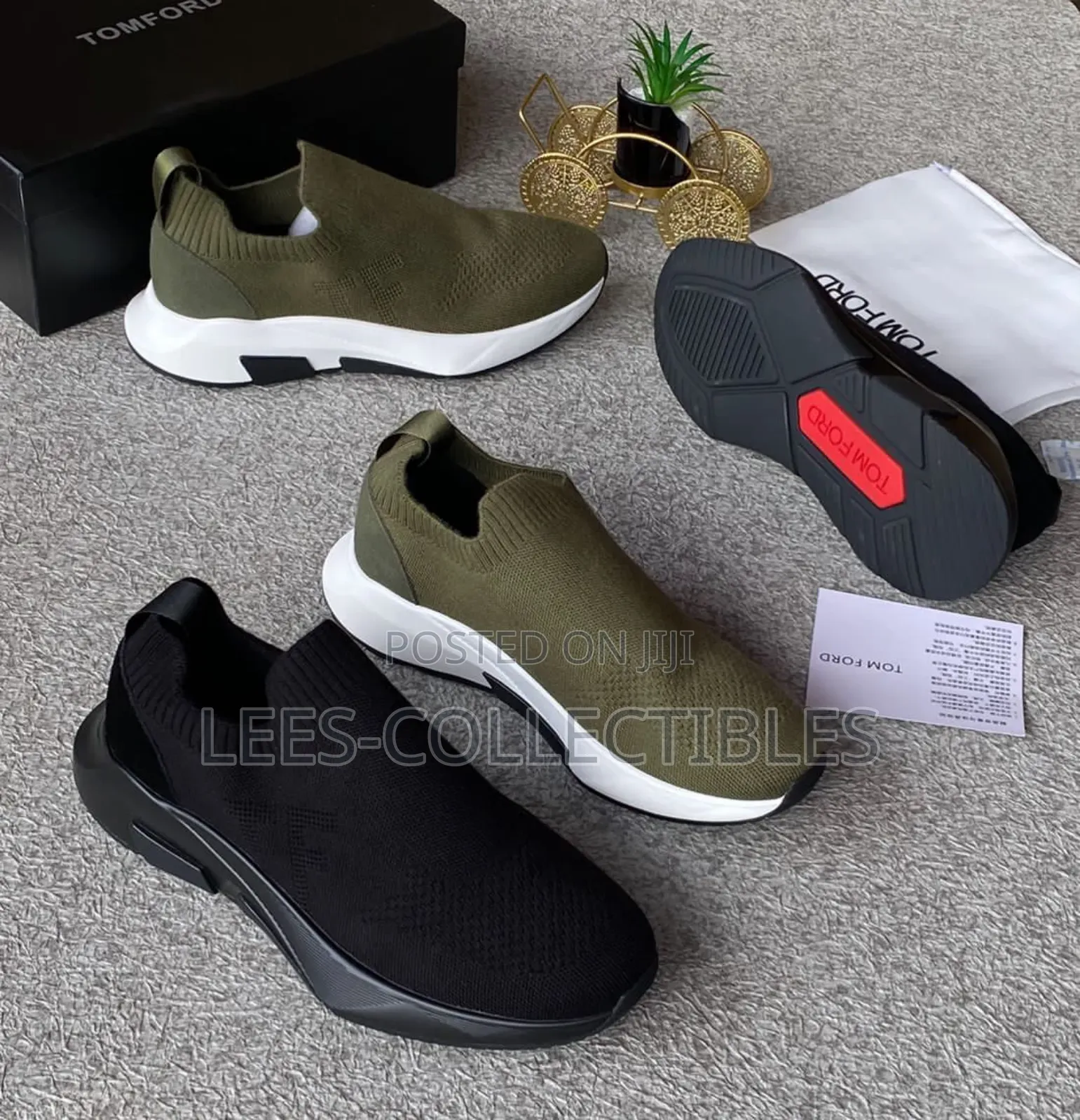 Best Quality Tom Ford Lace Less Sneakers