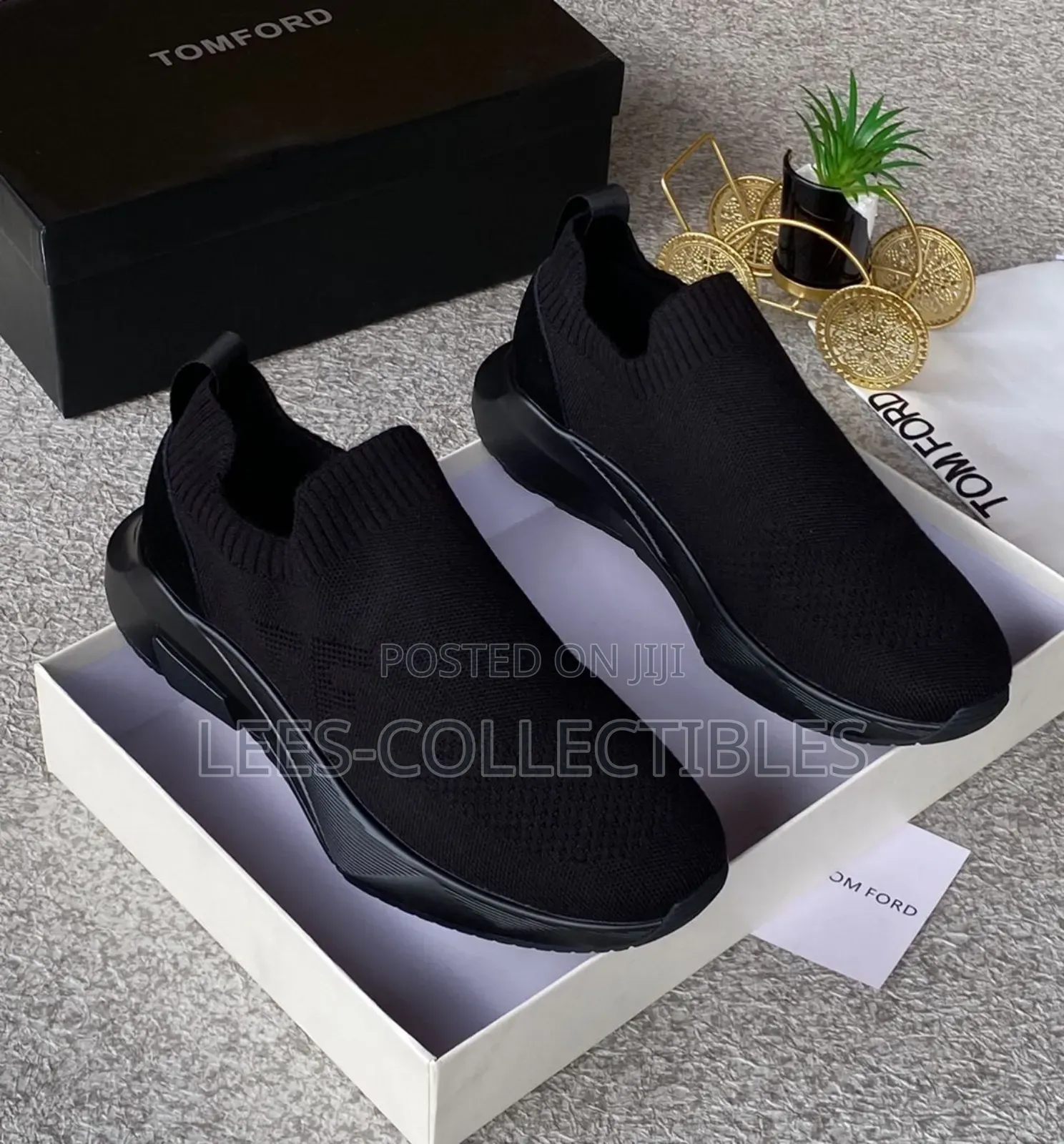 Best Quality Tom Ford Lace Less Sneakers