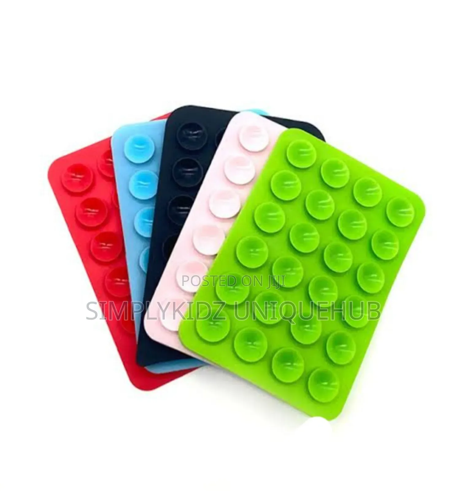 Silicone Phone Suction With Adhesive Stick-On