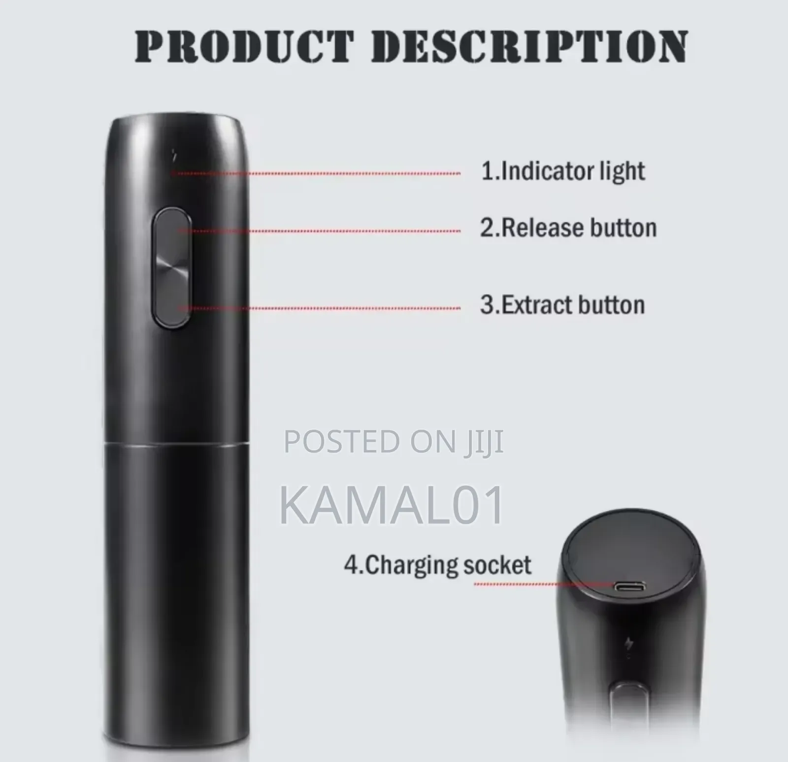 Electric Wine Bottle Opener