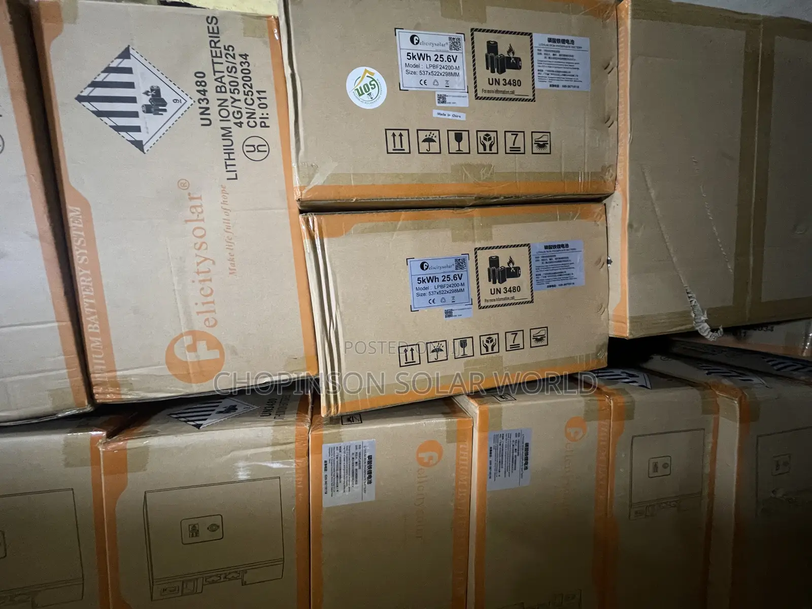 This Is Solar Energy Felicity Lithium Iron Battery 5kwh/5.2v