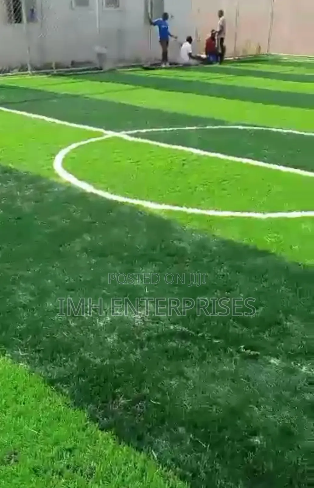 Football Pitch Construction and Grass Laying