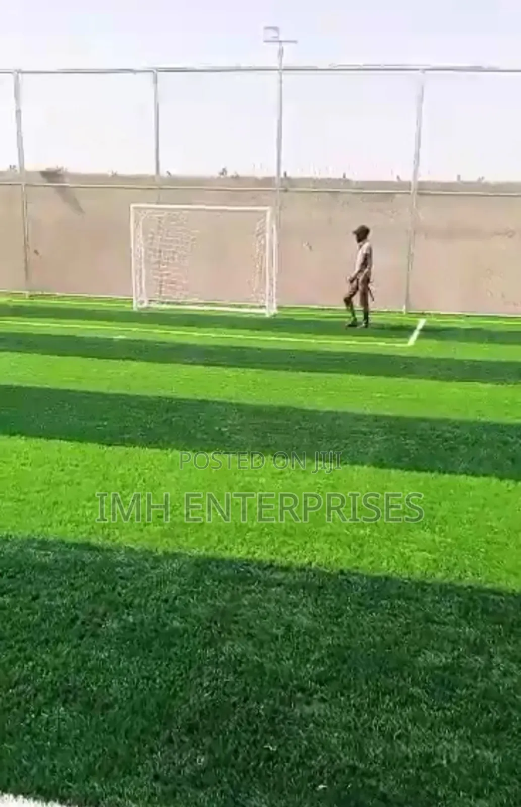 Football Pitch Construction and Grass Laying