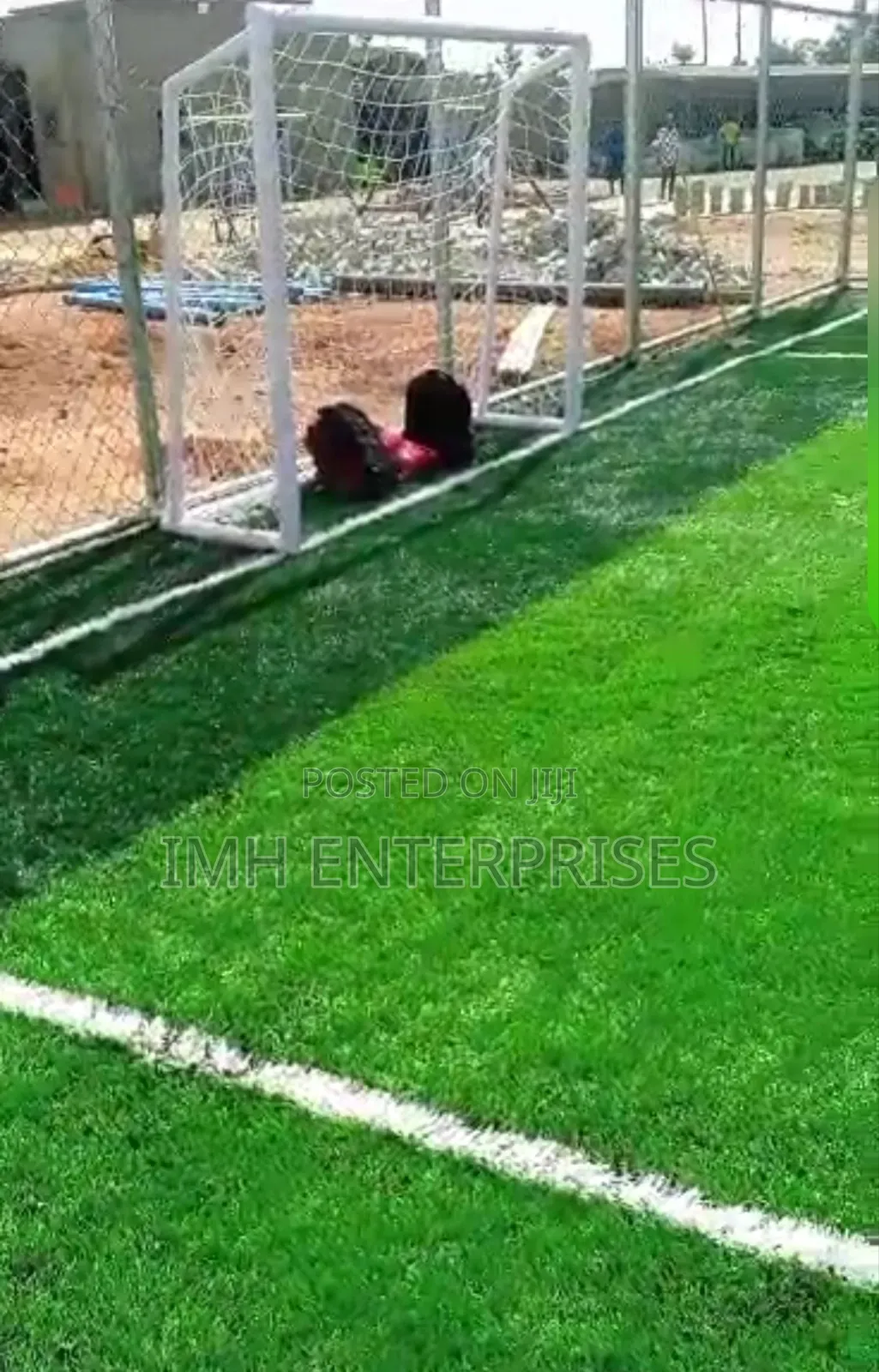 Football Pitch Construction and Grass Laying